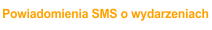 Ikona logo Powiadomienia SMS o wydarzeniach